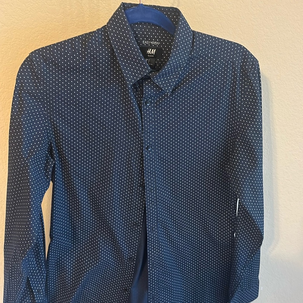 H&M Navy dress shirt